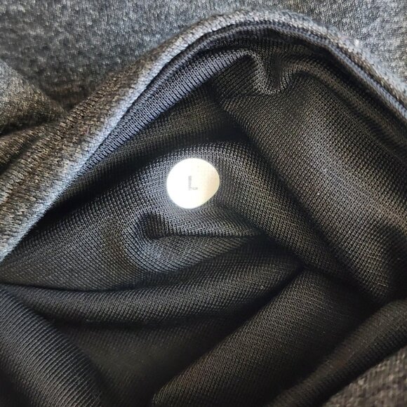 Lululemon Pants Mens Large Dark Gray Pull-On Drawstring Straight Leg Lounge - Picture 10 of 12